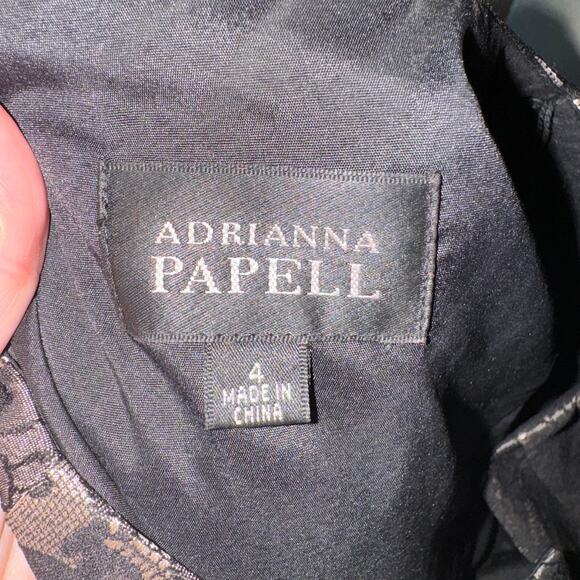 Adrianna Papell Women Dresses 4 Dark gray - Picture 4 of 5